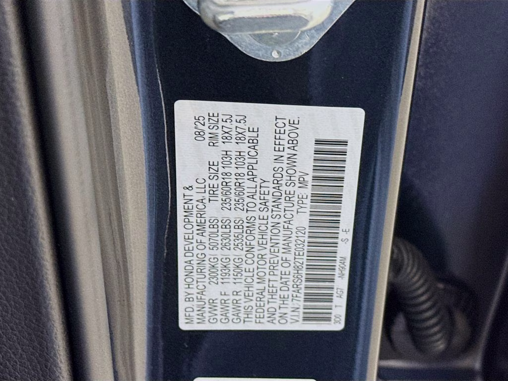 2026 Meteorite Gray Metallic Honda CR-V Hybrid Sport-L AWD SUV