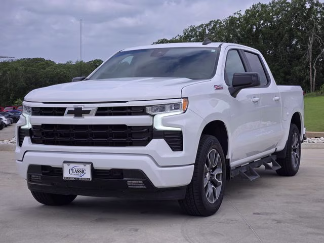2024 Summit White Chevrolet Silverado 1500 RST 4X4 Truck