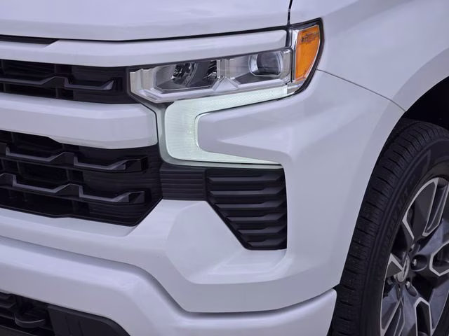 2024 Summit White Chevrolet Silverado 1500 RST 4X4 Truck