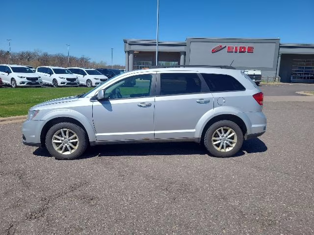 Used 2014 Dodge Journey SXT with VIN 3C4PDDBG4ET104019 for sale in Pine City, Minnesota