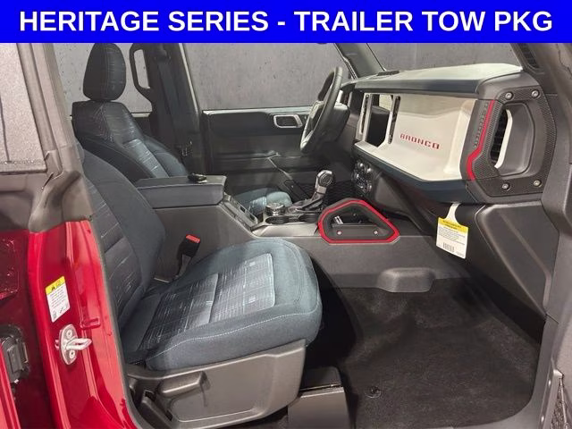 2026 Ruby Red Metallic Tinted Clearcoat Ford Bronco Heritage Edition 4X4 SUV