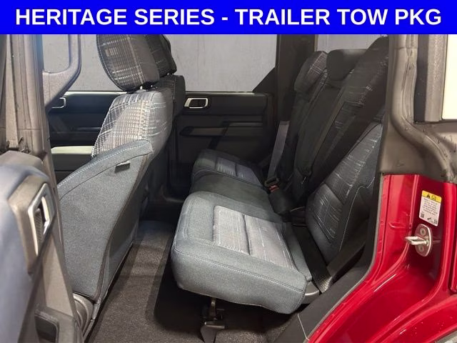 2026 Ruby Red Metallic Tinted Clearcoat Ford Bronco Heritage Edition 4X4 SUV