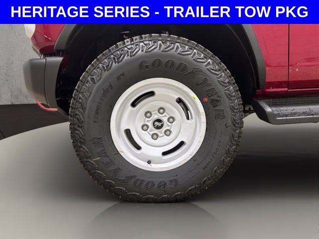 2026 Ruby Red Metallic Tinted Clearcoat Ford Bronco Heritage Edition 4X4 SUV
