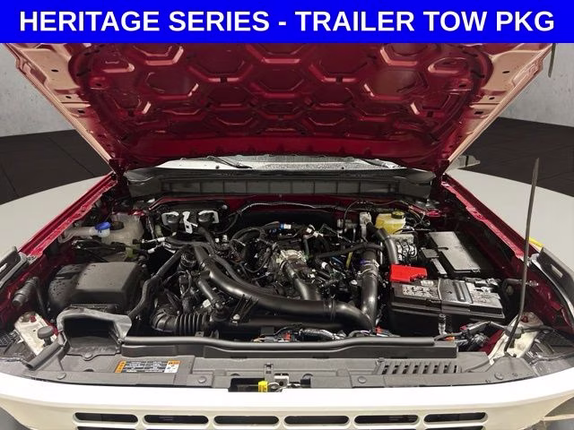 2026 Ruby Red Metallic Tinted Clearcoat Ford Bronco Heritage Edition 4X4 SUV