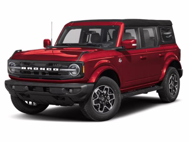 2026 Ruby Red Ford Bronco Outer Banks 4X4 SUV