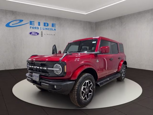 2026 Ruby Red Metallic Tinted Clearcoat Ford Bronco Outer Banks 4X4 SUV