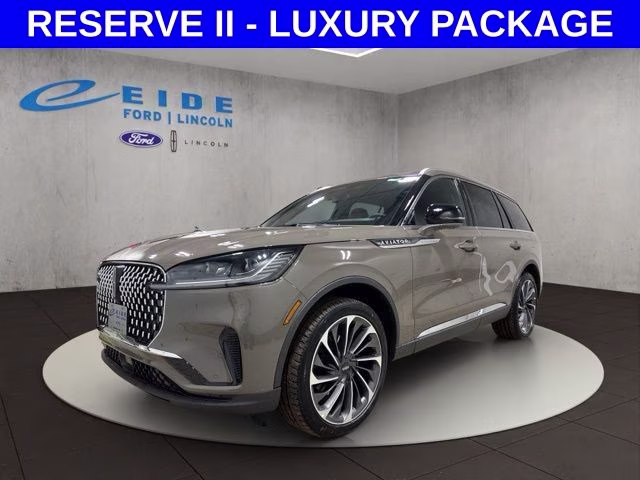 2026 Harbor Gray Clearcoat Lincoln Aviator Reserve AWD SUV