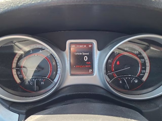 2014 Bright Silver Clearcoat Metallic Dodge Journey SXT AWD SUV