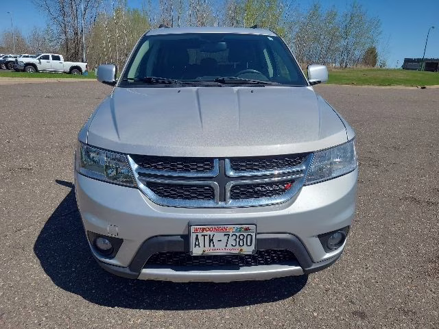 2014 Bright Silver Clearcoat Metallic Dodge Journey SXT AWD SUV