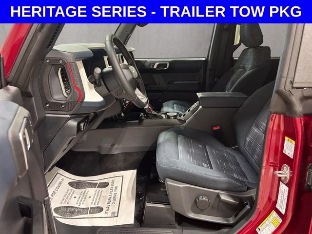 2026 Ruby Red Metallic Tinted Clearcoat Ford Bronco Heritage Edition 4X4 SUV