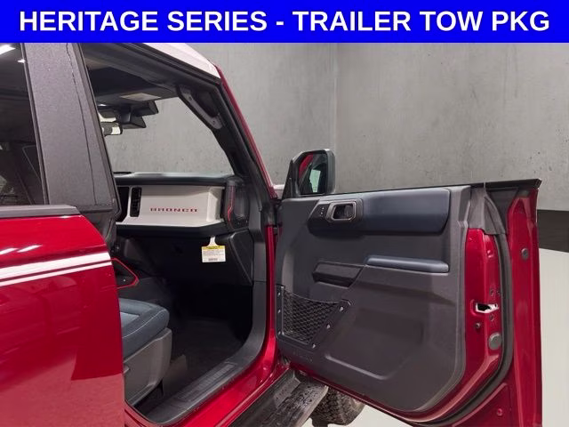 2026 Ruby Red Metallic Tinted Clearcoat Ford Bronco Heritage Edition 4X4 SUV