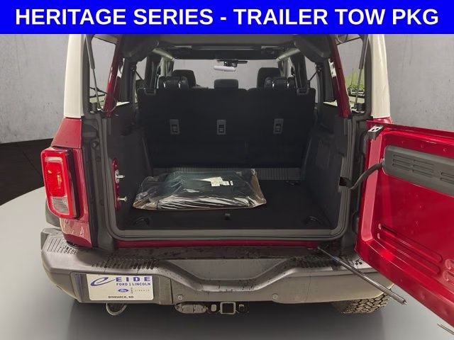 2026 Ruby Red Metallic Tinted Clearcoat Ford Bronco Heritage Edition 4X4 SUV