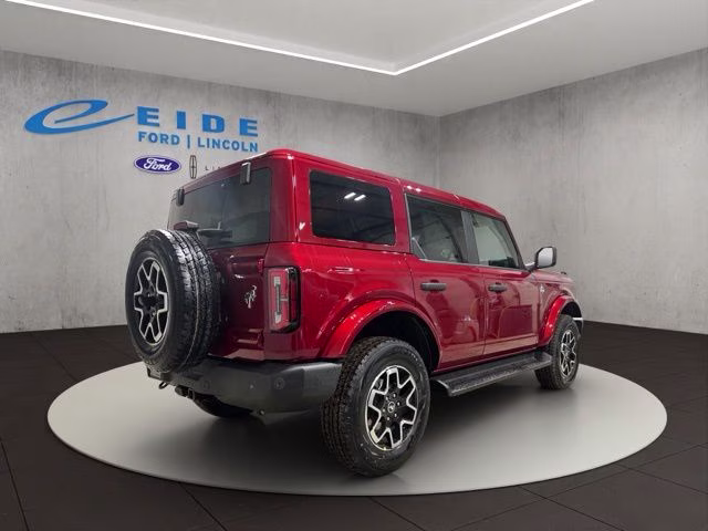 2026 Ruby Red Metallic Tinted Clearcoat Ford Bronco Outer Banks 4X4 SUV