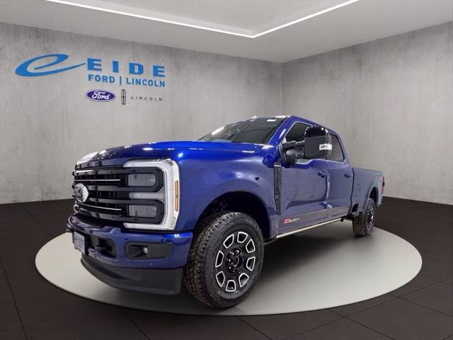 2026 Argon Blue Metallic Ford Super Duty F-350 SRW Platinum 4X4 Truck