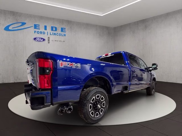 2026 Argon Blue Metallic Ford Super Duty F-350 SRW Platinum 4X4 Truck