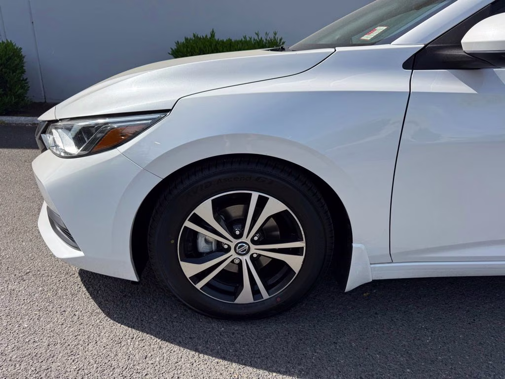2020 Aspen White Tricoat Nissan Sentra SV FWD Sedan
