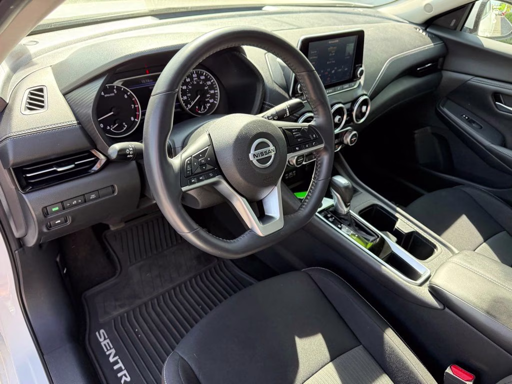 2020 Aspen White Tricoat Nissan Sentra SV FWD Sedan