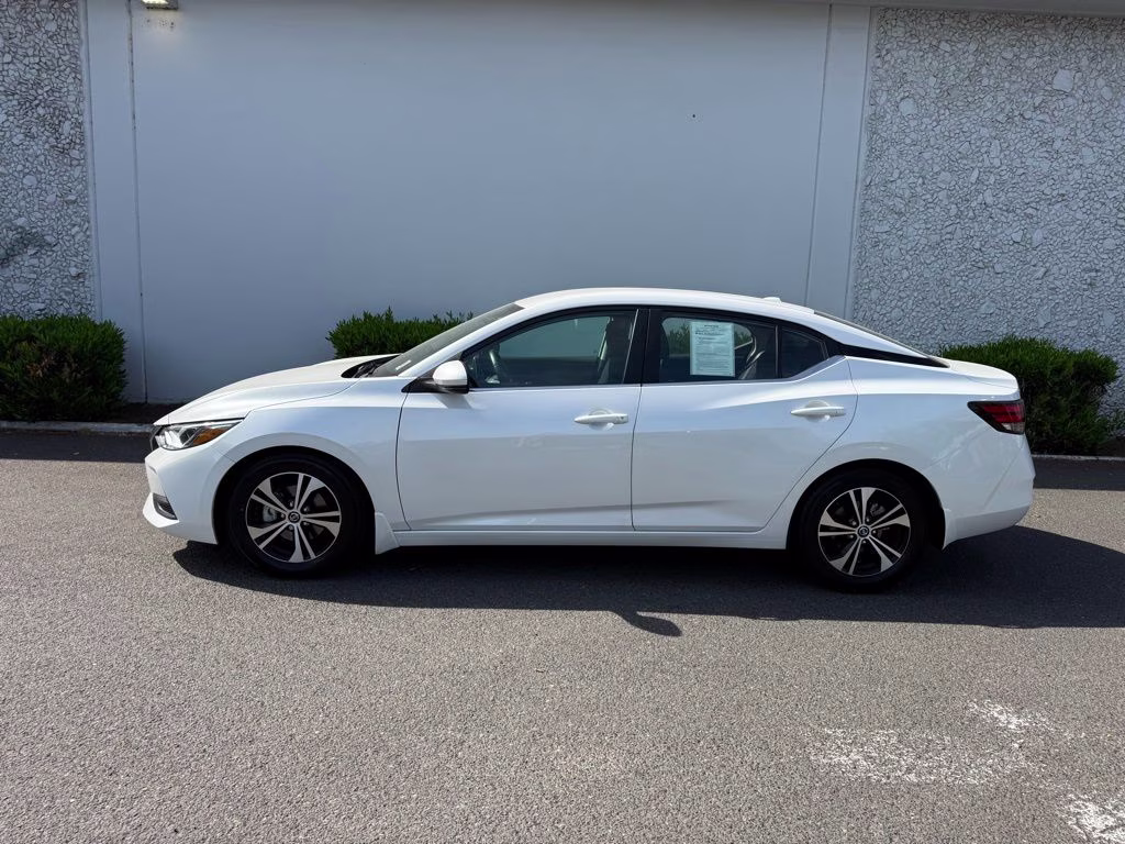 2020 Aspen White Tricoat Nissan Sentra SV FWD Sedan