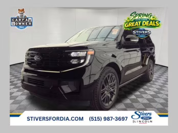 2025 Black Metallic Ford Expedition Platinum 4X4 SUV