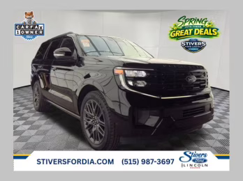 2025 Black Metallic Ford Expedition Platinum 4X4 SUV