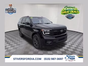 2025 Black Metallic Ford Expedition Platinum 4X4 SUV