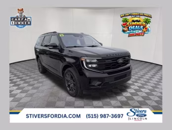 2025 Black Metallic Ford Expedition Platinum 4X4 SUV