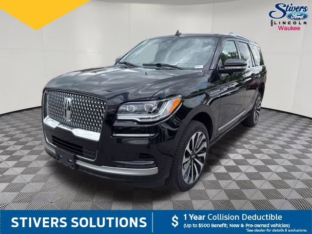 2022 Infinite Black Metallic Clearcoat Lincoln Navigator Reserve 4X4 SUV