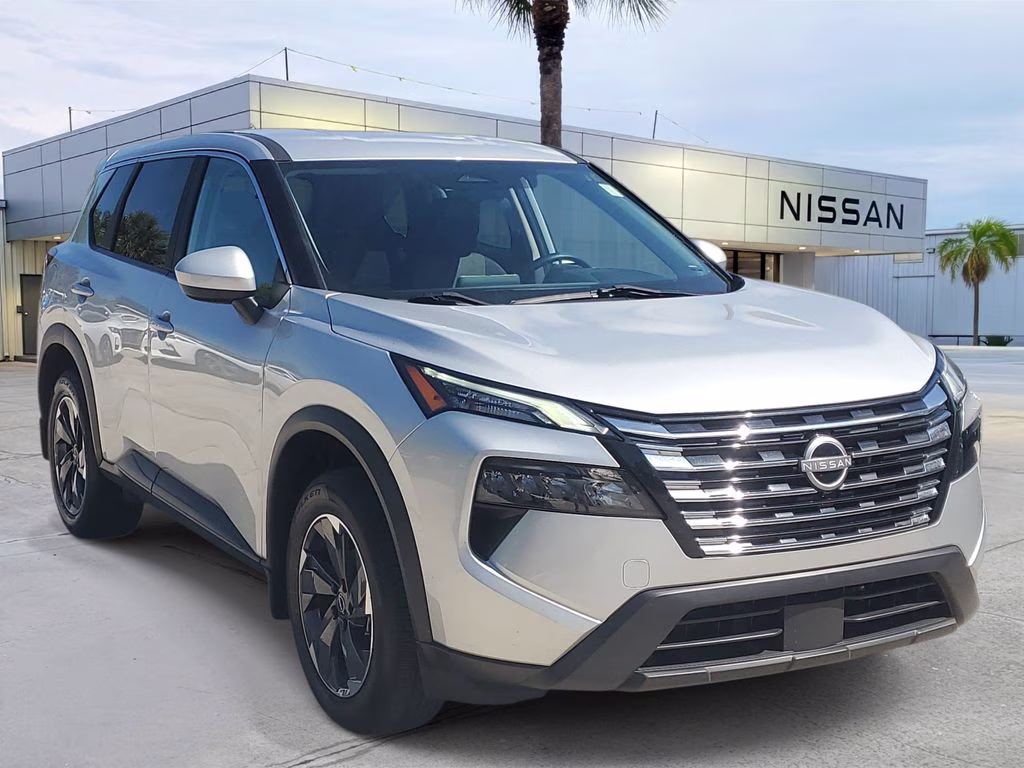 2024 Brilliant Silver Metallic Nissan Rogue SV FWD SUV