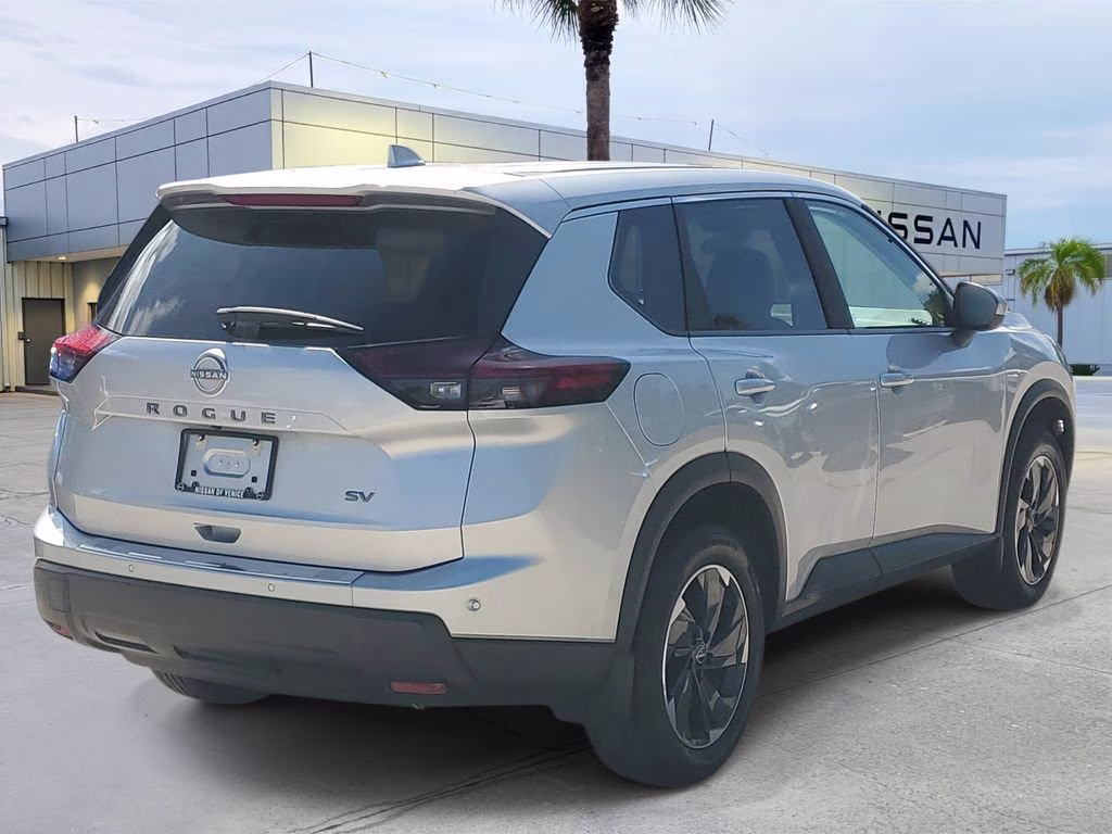 2024 Brilliant Silver Metallic Nissan Rogue SV FWD SUV
