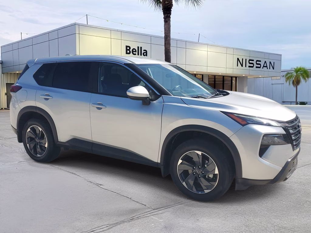 2024 Brilliant Silver Metallic Nissan Rogue SV FWD SUV