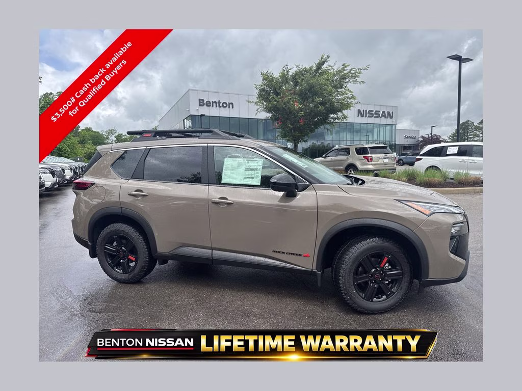 2026 Baja Storm Metallic Nissan Rogue Rock Creek AWD SUV