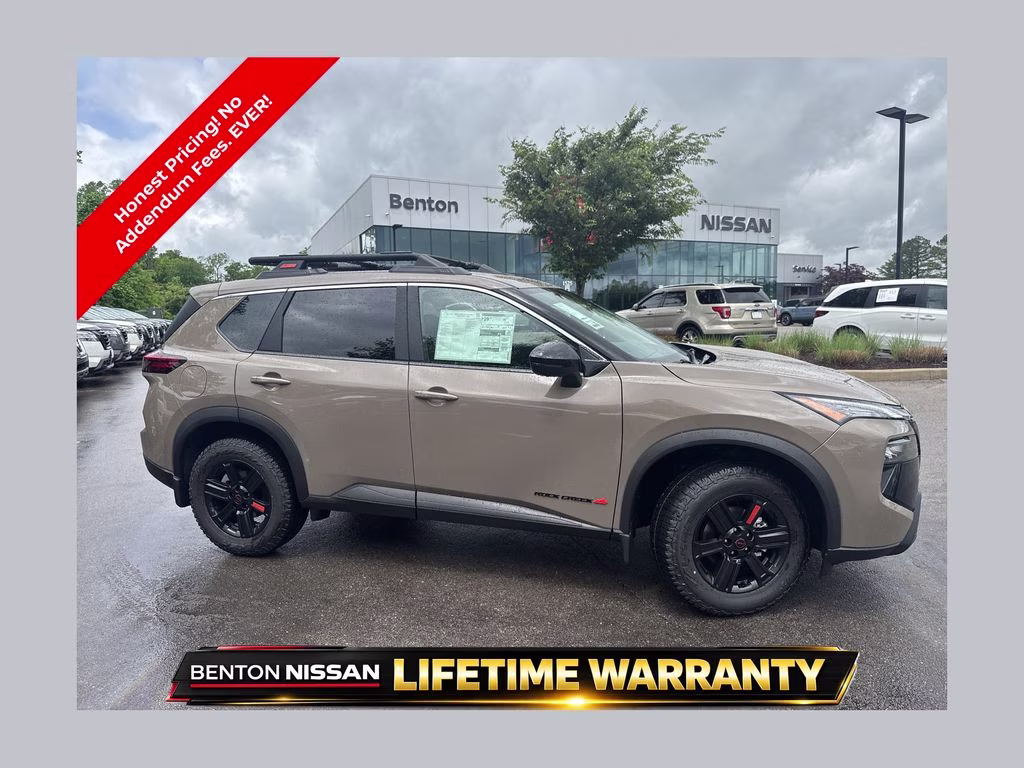 2026 Baja Storm Metallic Nissan Rogue Rock Creek AWD SUV
