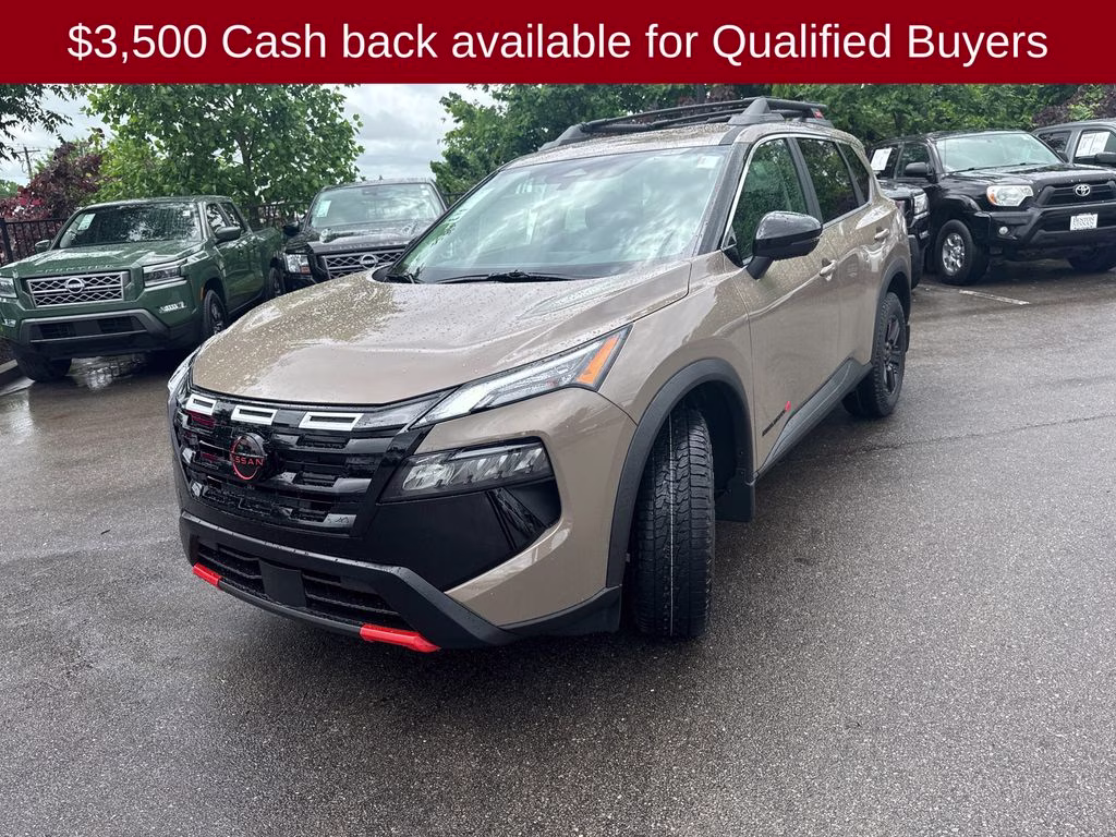 2026 Baja Storm Metallic Nissan Rogue Rock Creek AWD SUV