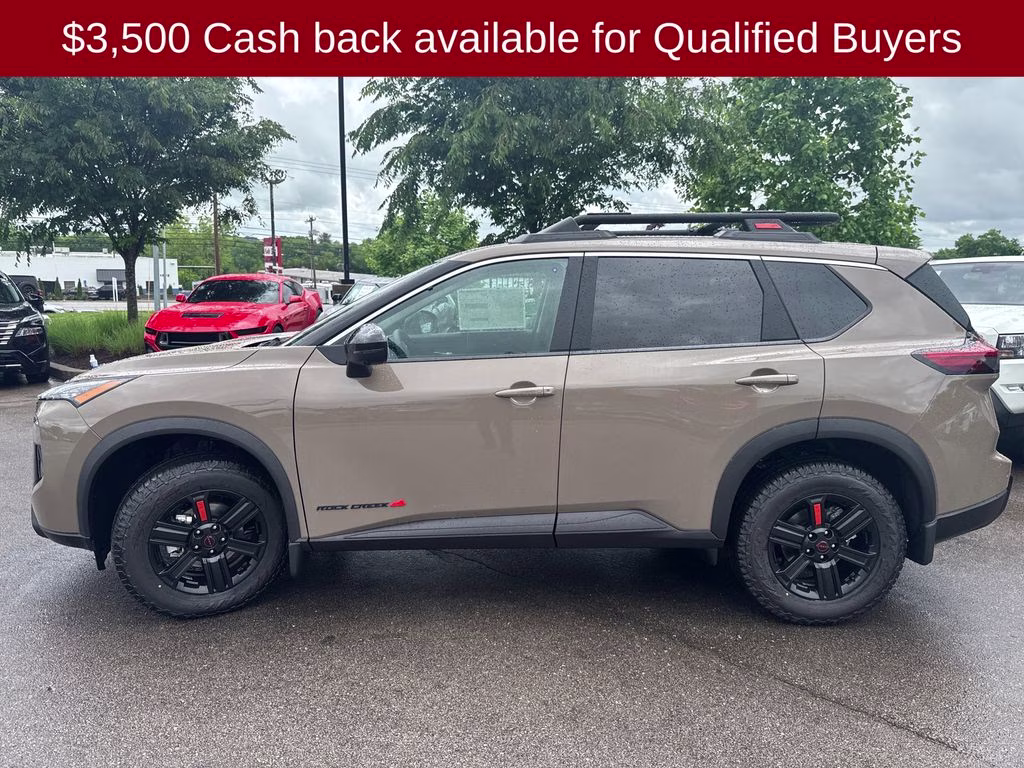 2026 Baja Storm Metallic Nissan Rogue Rock Creek AWD SUV