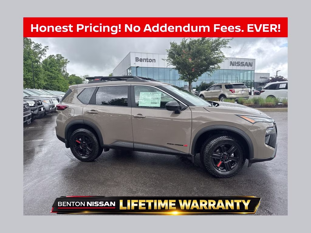 2026 Baja Storm Metallic Nissan Rogue Rock Creek AWD SUV