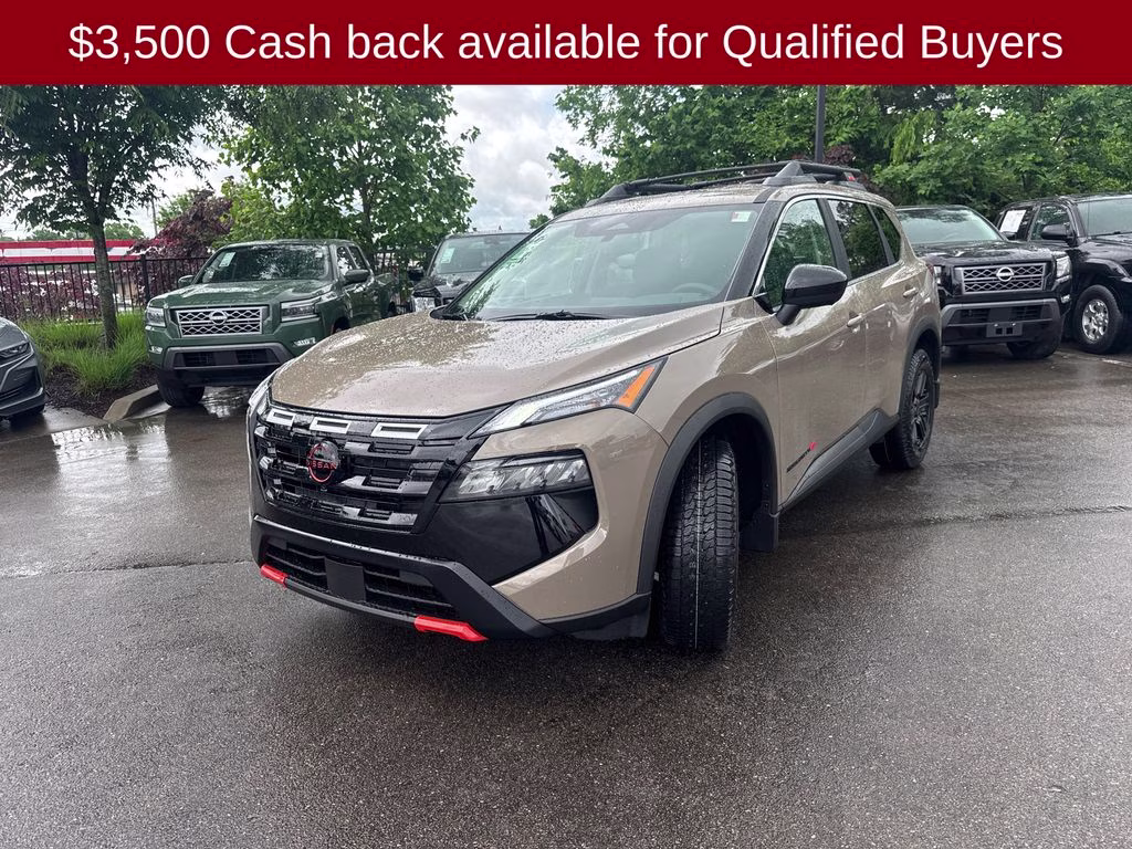 2026 Baja Storm Metallic Nissan Rogue Rock Creek AWD SUV