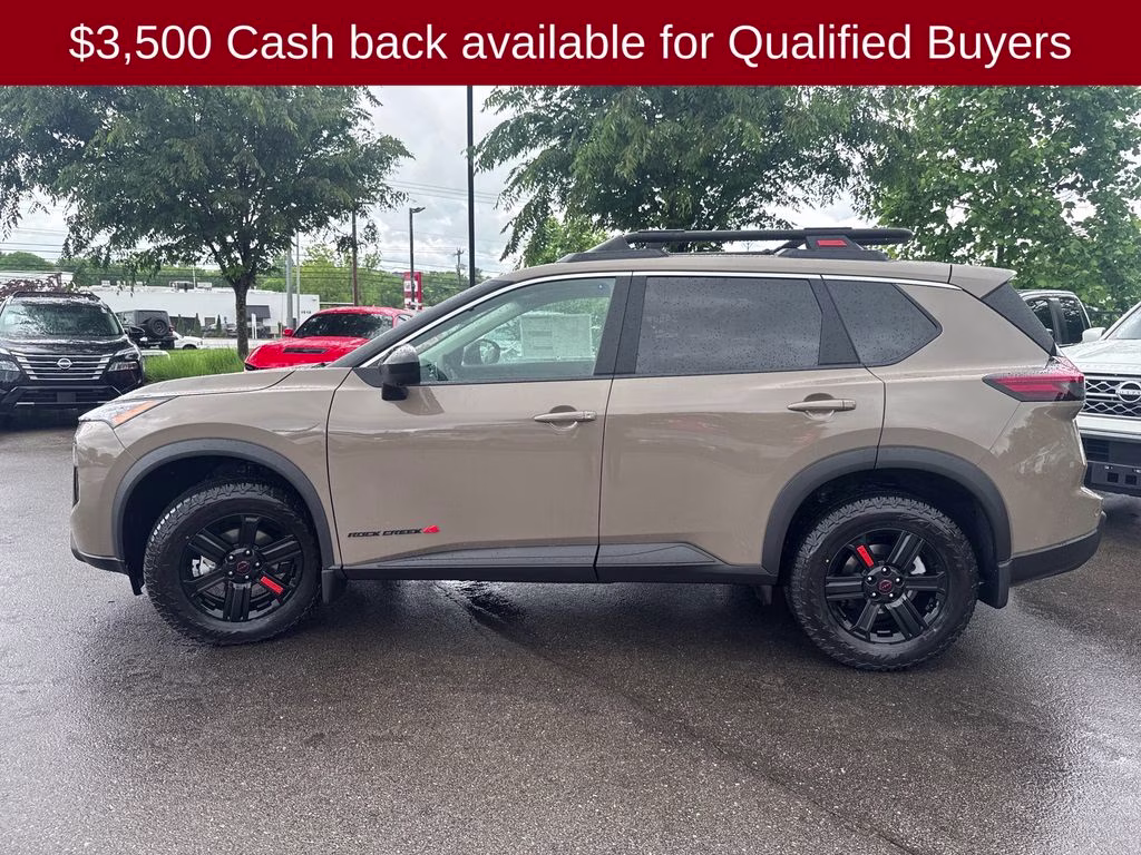 2026 Baja Storm Metallic Nissan Rogue Rock Creek AWD SUV