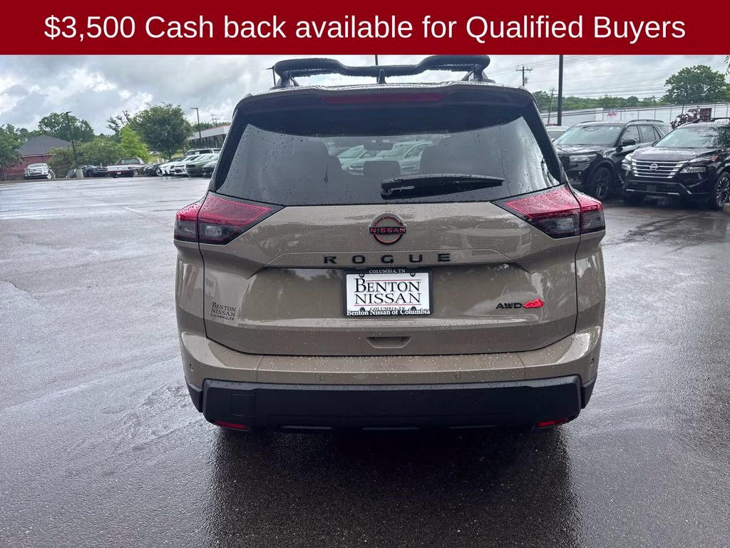 2026 Baja Storm Metallic Nissan Rogue Rock Creek AWD SUV