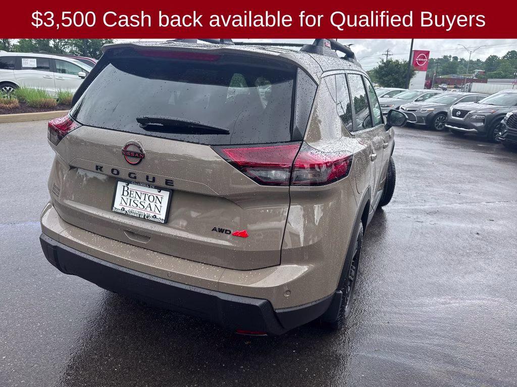 2026 Baja Storm Metallic Nissan Rogue Rock Creek AWD SUV