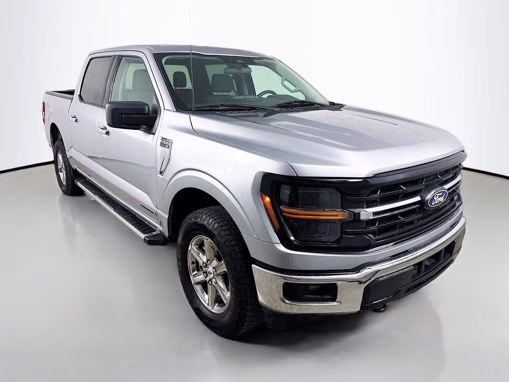 2025 Silver Metallic Ford F-150 XLT 4X4 Truck