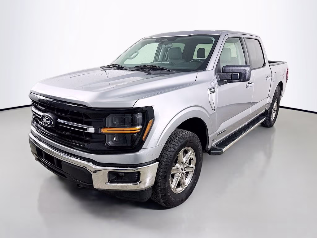 2025 Silver Metallic Ford F-150 XLT 4X4 Truck