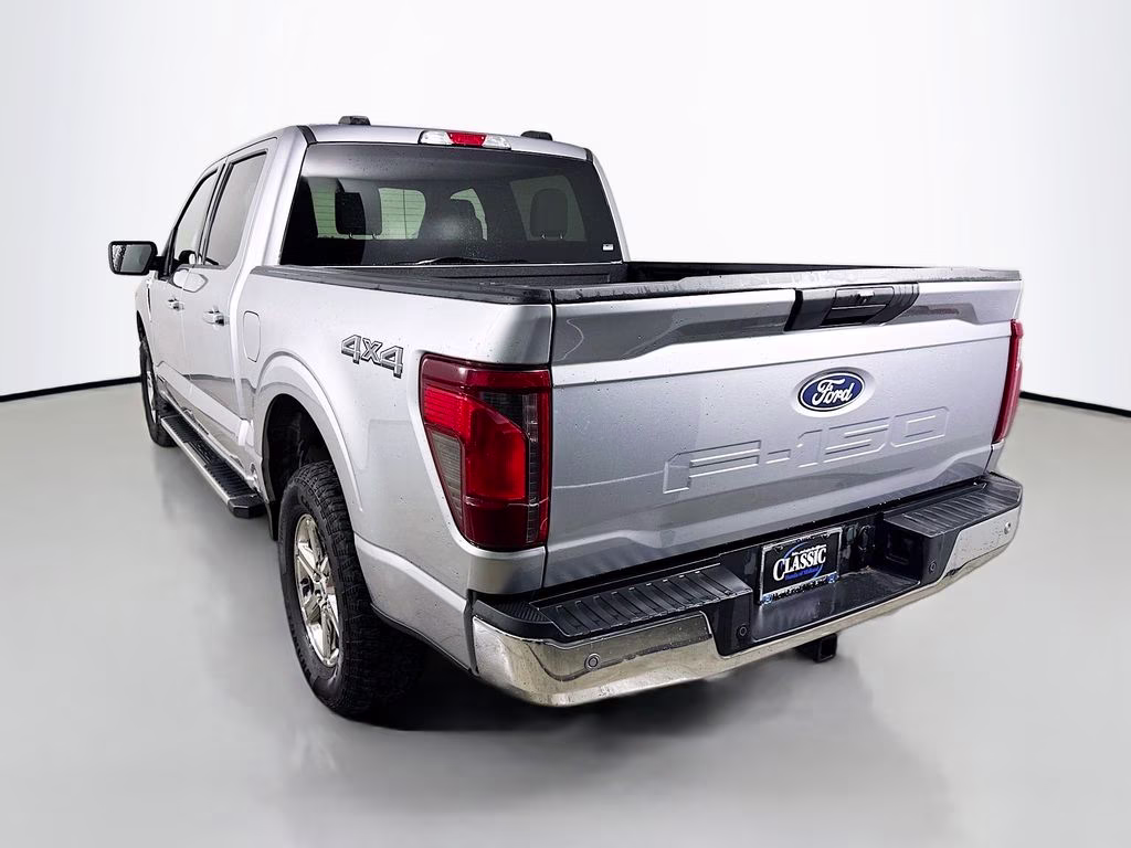2025 Silver Metallic Ford F-150 XLT 4X4 Truck