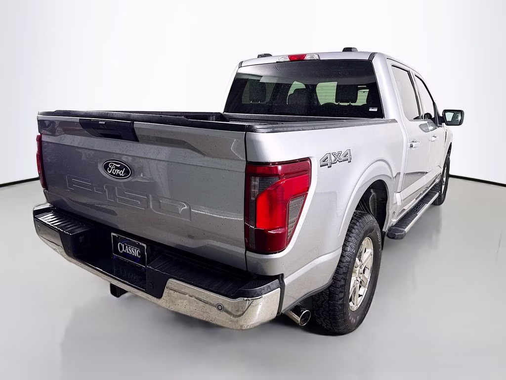 2025 Silver Metallic Ford F-150 XLT 4X4 Truck