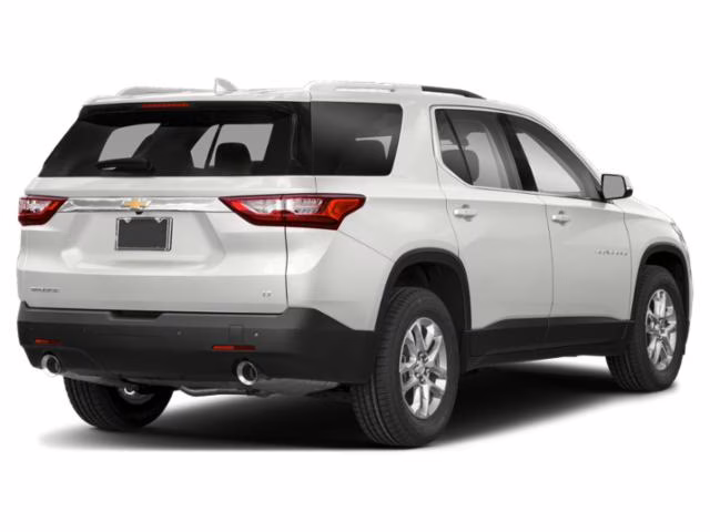 2021 Summit White Chevrolet Traverse LT Leather AWD SUV