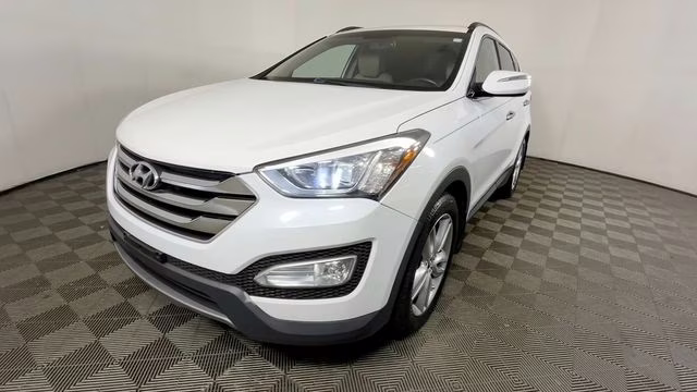 2014 Frost White Pearl Hyundai Santa Fe Sport 2.0T FWD SUV