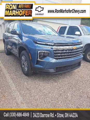 2026 Lakeshore Blue Metallic Chevrolet Traverse LT FWD SUV