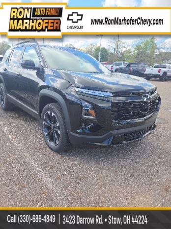 2026 Mosaic Black Metallic Chevrolet Equinox RS AWD SUV