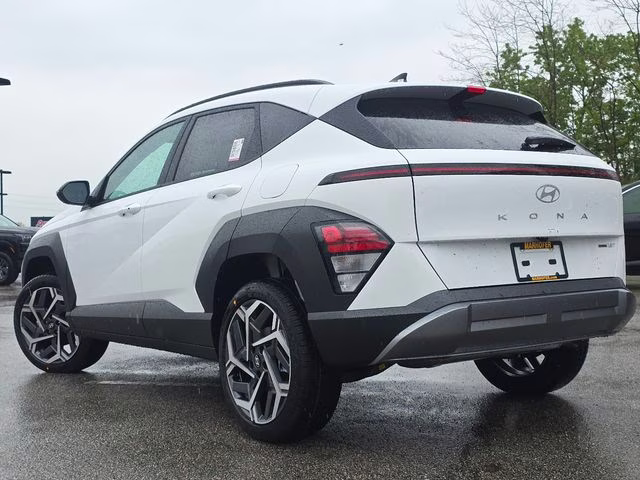 2026 Atlas White Hyundai Kona SEL Premium AWD SUV