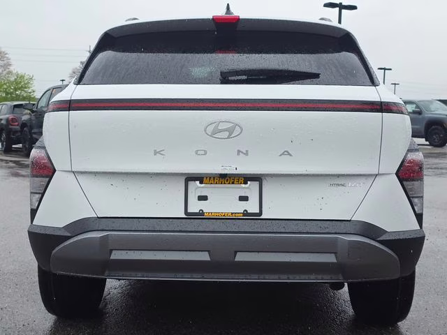 2026 Atlas White Hyundai Kona SEL Premium AWD SUV