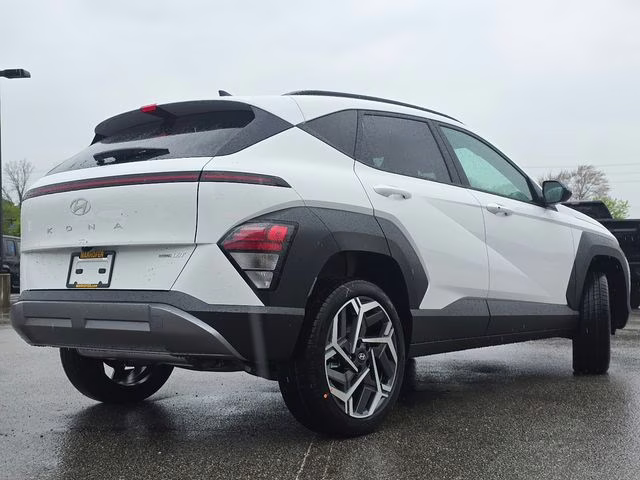 2026 Atlas White Hyundai Kona SEL Premium AWD SUV